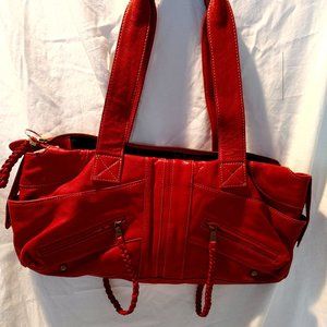 Vintage Danier East/West Satchel/Shoulderbag
